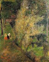 Gauguin, Paul - Pont-Aven Woman and Child